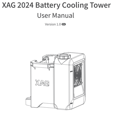 XAG 2024 Battery Cooling Tower User Manual-V1.0