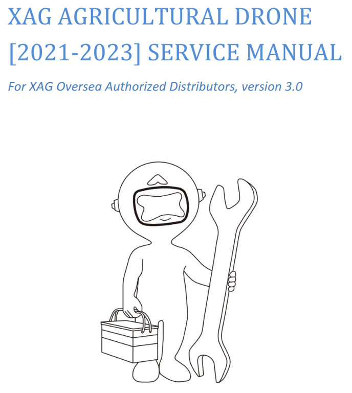 XAG P40-V40-P100-P100 Pro Service Manual V3.0